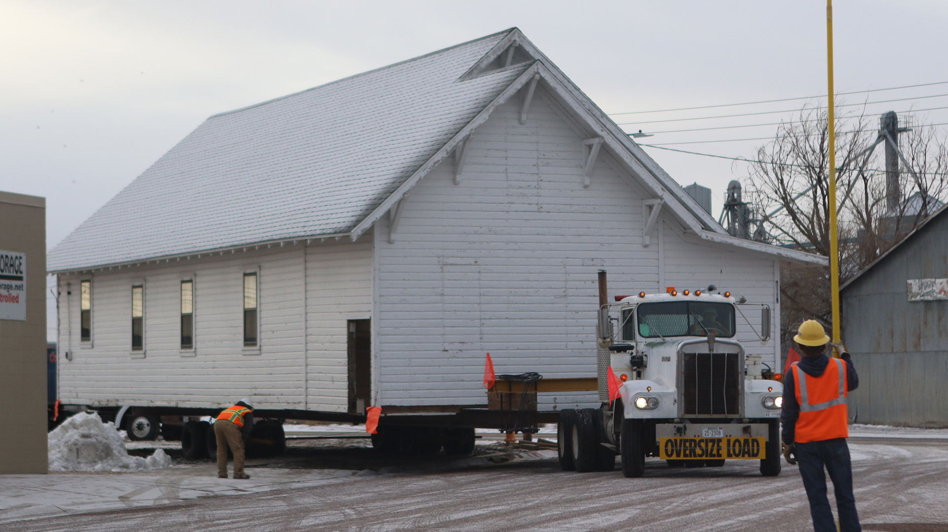PHOTOS: Japanese Hall moved to Legacy of the Plains